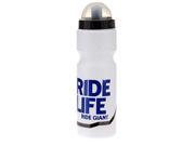 Ridelife White Pvc Sports Water Bottle For Cycling