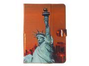 Statue of Liberty Pattern General Case with Pen and Screen Protector for 10' Google/Asus/Amazon Tablet