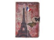 Eiffel Tower Pattern General Case with Pen and Screen Protector for 7' Google/Asus/Amazon Tablet