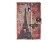 Eiffel Tower Pattern General Case with Pen and Screen Protector for 9' Google/Asus/Amazon Tablet