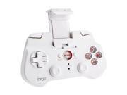 Ipega Mobile Wireless Gaming Controller with Bluetooth 3.0 for iPhone/iPad/iPod and Android Phone/Android Tablet (White)