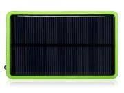 5000mAh Solar Charger Panel for Cell phones, Tablet PCs, MP3/MP4 Players (Green)