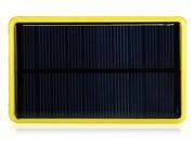 5000mAh Solar Charger Panel for Cell phones, Tablet PCs, MP3/MP4 Players (Yellow)