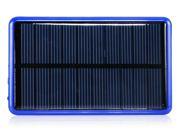 5000mAh Solar Charger Panel for Cell phones, Tablet PCs, MP3/MP4 Players (Blue)