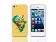 Remembering the Respectable Freedom Fighter Nelson Mandela Design Hard Case for iPhone 5/5S