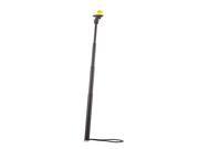G-164 4 Section Retractable Handheld Pole Monopod with Yellow Plastic Tripod for Gopro Hero 2 / 3 / 3+