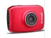 Black Mini Waterproof HD 720P Outdoor Sports Action DV Cam Camera Camcorder , Ruby