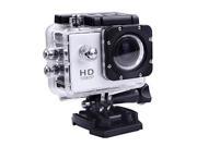 Mini Action Camera Diving Full HD DVR DV 30M Waterproof Extreme Sports Helmet 1920*1080P Camcorder , Silver
