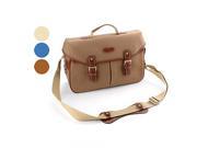 Retro Style Camera and Camcorder Bag (Large Size) , Brown