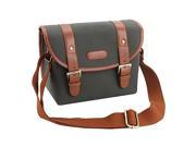 Canvas Camera Camcorder Bag with PU Leather for Miniature SLR