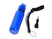 TOZ TZ-GP185 Floating Hand Grip monopod Pearlized Blue Handle with wrist strap