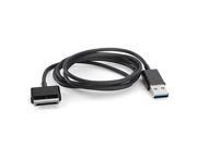 USB Data Sync Charger Cable for Asus EeePad Transformer TF101 (Black)