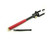 GP168 Universal Red Stainless Steel Handheld Monopod for Digital Camera/Camcorder/Cellphone
