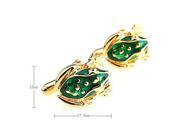 Frog Pattern Men's Cufflinks