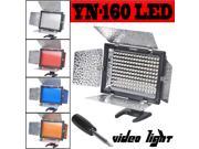 TAKEGG YN-160 LED Camera Video Light DV Camcorder Lamp for Canon Nikon Sony SLR
