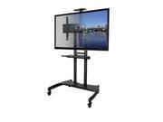Kanto MTM82PL Mobile TV Mount with Adjustable Shelf for 50 inch to 82 inch TVs