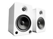 Kanto YU6 Powered Speakers with Bluetooth and Phono Preamp Gloss White