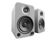 Kanto YU4 Powered Speakers with Bluetooth and Phono Preamp Matte Grey