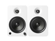 Kanto YU6 Powered Speakers with Bluetooth and Phono Preamp Matte White