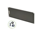Navepoint 4U Blank Rack Mount Panel Spacer With Venting For 19 Inch Server Network Rack Enclosure Or Cabinet Black