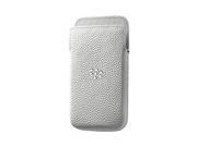 BlackBerry OEM Classic Leather Pocket White