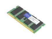 AddOn CF-WRBA602G-AAK 2 GB - DDR2 SDRAM - 667 MHz - 1.80 V - Unbuffered - 200-pin - SoDIMM AddOn CF-WRBA602G-AAK 2 GB - DDR2 SDRAM - 667 MHz - 1.80 V - Unbuffered - 200-pin - SoDIMM