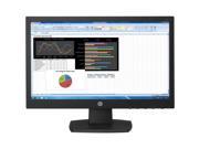 HP V223 Black 21.5 5ms LCD LED Monitor 200cd m2 Contrast Ratio 5 000 000 1 VGA DVI D with HDCP support