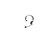 Andrea ANC 700 On Ear Monaural Analog PC Headset