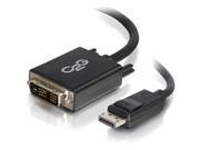 Cables To Go 54330 10FT DISPLAYPORT MALE TO SINGLE LINK DVI D MALE ADAPTER CABLE BLACK