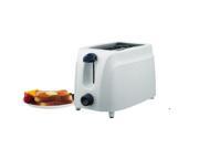 Brentwood TS260W 2 Slice Toaster Cool Touch White