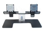 Dell HXDW0 Dual Monitor Stand MDS14 For Monitors Up To 24 Adapter Plate Fits All Vesa Compliant Monitors