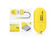 Yellow Faster150Mbps150M 8 Colors Mini potable Fashion Designed Wireless USB Wireless Adapter IEEE802.11 n g b