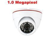 GW HD CVI 1.0 Mega pixel 720P High Definition 3.6mm Lens 24 PCS Infrared LEDs Vandal Proof Indoor Surveillance CCTV Dome Security Camera
