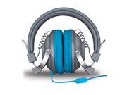 HM 260 Headphones w Mic Gray Blue