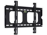 Mount It! Low Profile Fixed Plasma LCD TV Mount compatible with Samsung Sony LG Panasonic TVs Black 23 to 37