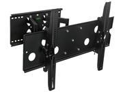 Mount It! Wall Mount Bracket with Full Motion Swing Out Tilt Swivel Articulating Dual Arm for Flat Screen Flat Panel LCD LED Plasma TV and Monitor Displays