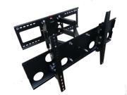 Mount it! Articulating Full Motion Dual Arm Wall Mount for 32 Inch to 65 Inch TV