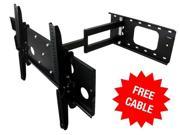 Mount It! Articulating Wall Mount for LED LCD Plasma TVs from 42 70 Inch