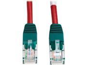 TRIPP LITE N010 010 RD 10 ft. Cat5e 350MHz Molded Cross over Patch Cable RJ45 M M Red