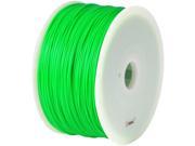 FLASHFORGE GREEN 1.75MM PLA FILAMENT 3D BUM PLAGR E