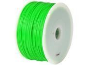 FLASHFORGE GREEN 1.75MM ABS FILAMENT 3D BUM ABSGR E