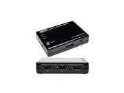 Tripp Lite 3 Port HDMI Mini Switch for Video and Audio 4K x 2K UHD 24/30 Hz - 3840 × 2160 - 4K - 3 x 1 - 1 x HDMI Out Tripp Lite 3 Port HDMI Mini Switch for Video and Audio 4K x 2K UHD 24/30 Hz - 3840 × 2160 - 4K - 3 x 1 - 1 x HDMI Out