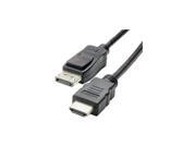 VisionTek 900822 HDMI to DisplayPort 1.5M Active Cable M M