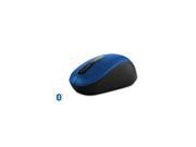 Microsoft 3600 PN7 00021 Red Bluetooth Wireless Optical Mouse