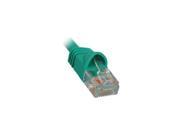PATCH CORD CAT6 MOLDED BOOT 10 GREEN