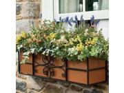 36 Quatrefoil Window Box