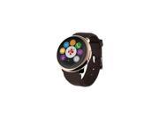 MYKRONOZ KRZEROUNDPGB ZeRound Smartwatch with Circular Color Touchscreen Brown