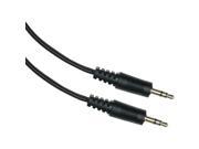 GE 72604 3.5mm to 3.5mm Nickel Audio Cable Plugs 6ft