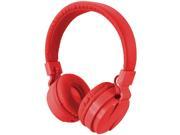 ILIVE iAHB6R Bluetooth R Wireless Headphones with Microphone Red