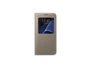SAMSUNG S View Gold Galaxy S7 Flip Cover EF-CG930PFEGUS